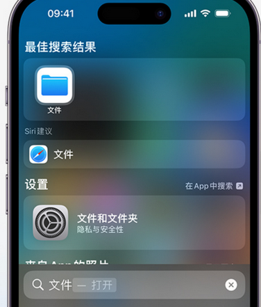 雨山apple维修中心分享iPhone文件应用中存储和找到下载文件 