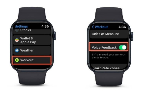 雨山苹果维修网点分享在 Apple Watch 上通过语音锻炼的方法 