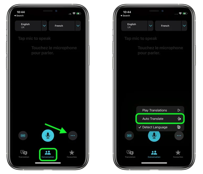 雨山苹果手机维修分享iOS 15 “翻译” App 新改进 