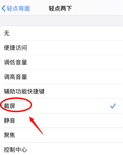 雨山苹果手机维修分享iPhone12如何启用双击截屏 