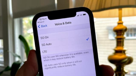 雨山苹果手机维修分享iPhone 12如何打开或关闭5G网络 